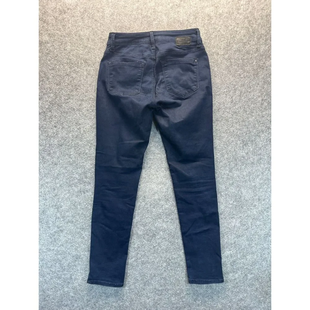 Mavi Jeans Women's 26x28 Skinny Dark Blue Stretch Mid‎ Rise Denim